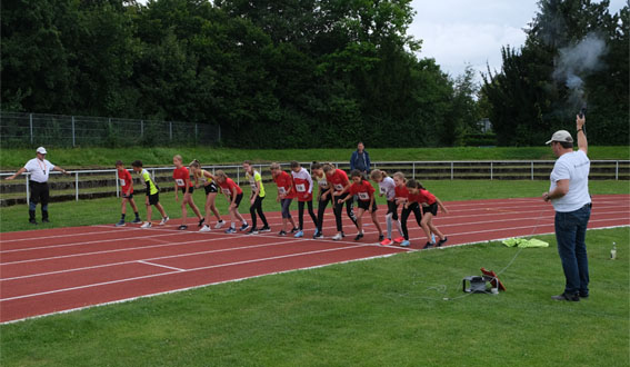 Start beim 1500m-Lauf (Foto: S.Lippold)
