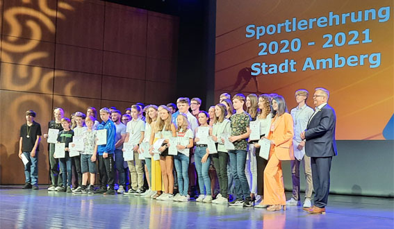 Gruppe Einzelsportler - Sportlerehrung 2022