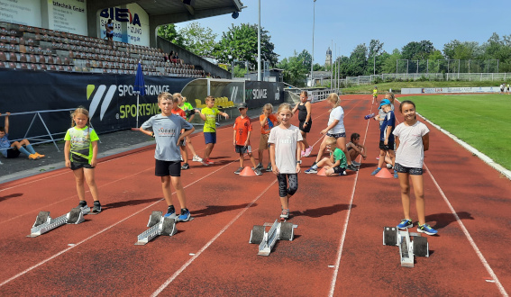 Sprint im Rahmen des Sportfestes (Foto: S. Lippold)