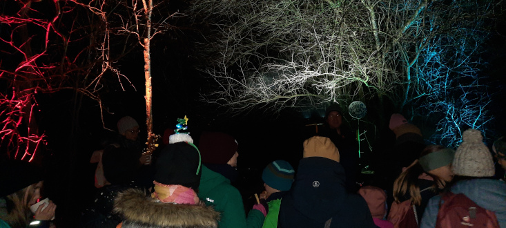 Winterwanderung - Punsch am Wald (Foto: S. Lippold)